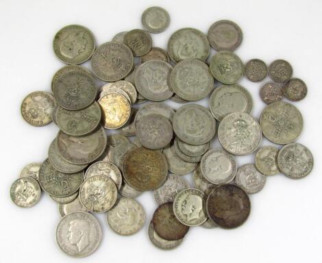 Various pre 1947 coinage