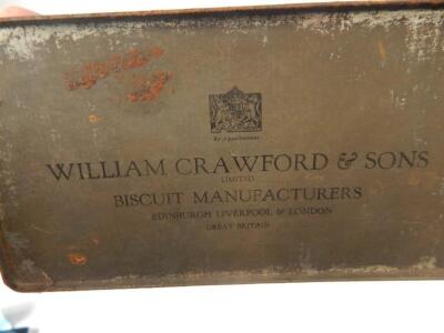 A William Crawford & Sons biscuit tin - 3