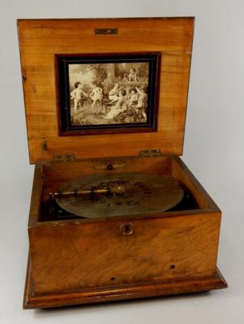 A late 19thC continental polyphon