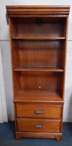 An Ashley oak display cabinet