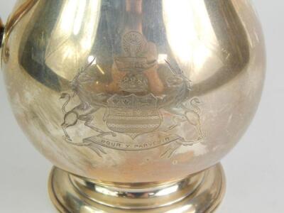 A silver jug for Norman of London - 2