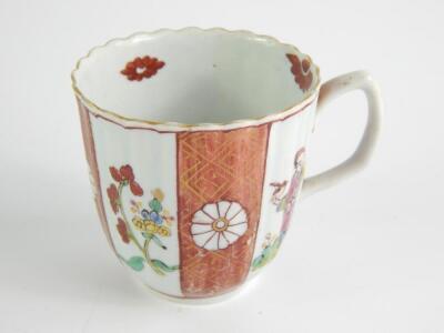 A Chaffers Liverpool porcelain coffee cup - 2