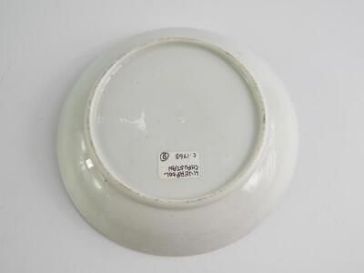 A Christians Liverpool porcelain saucer - 2