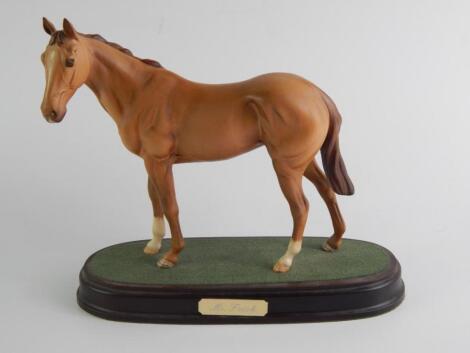 A Royal Doulton matt palomino horse 'Mr Frisk'