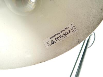 A green painted anglepoise lamp - 2