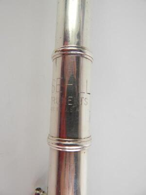 A Rosehill Instruments plated flute - 3