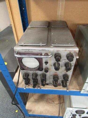 A Hartley Electromotives Ltd oscilloscope CT 436.