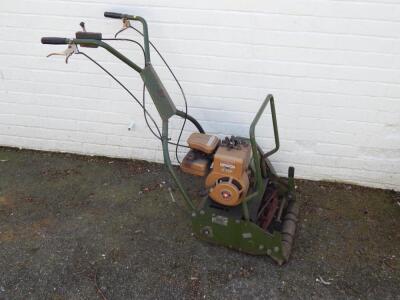 A Webb petrol driver 14" motor mower