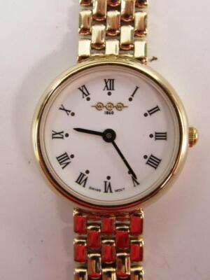 A W H Wilmot 9ct gold cased lady's wristwatch - 2