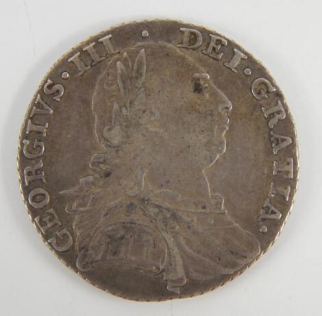 A George III shilling