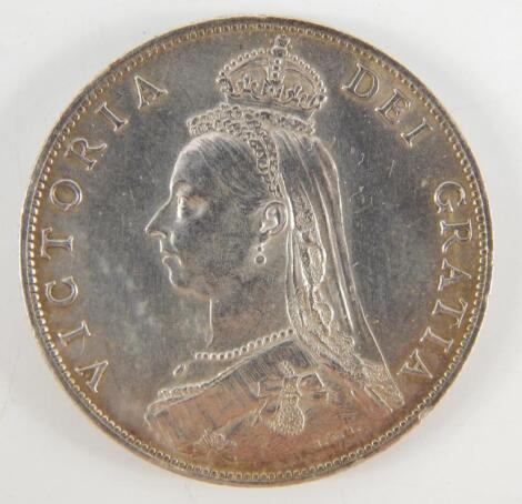 A Victoria half crown 1887.