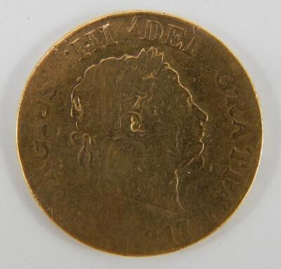 A George III half guinea 1817.