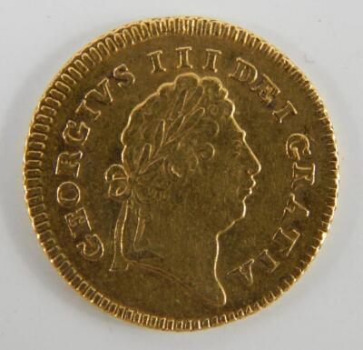 A George III third guinea 1801.