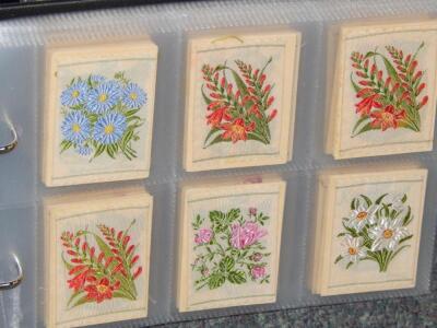 Kensitas silk flowers cigarette cards - 2