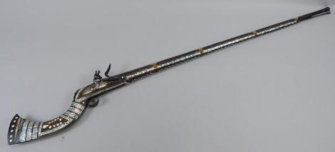 A 19thC Middle Eastern rifle