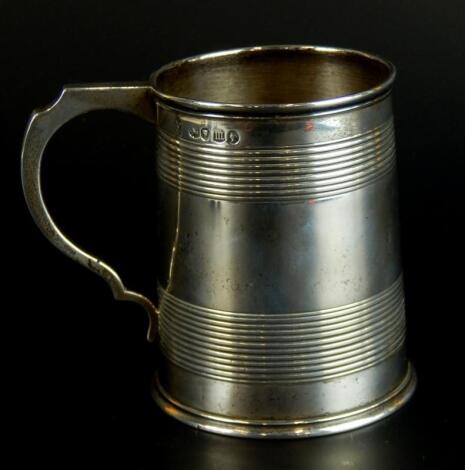 A Victorian small mug or christening mug