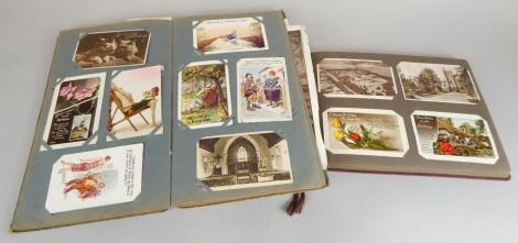 Various early 20thC postcards