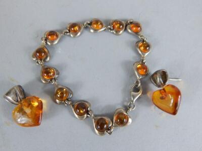 Various amber style jewellery - 3