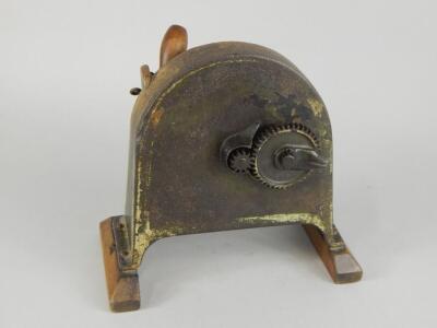 A rare 19thC vegetable or potato slicer - 2