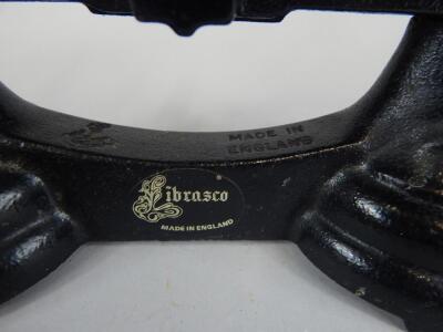 A set of late 19thC/early 20thC Librasco ebonised cast iron scales - 3