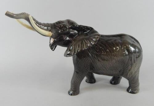 A Beswick model of an elephant