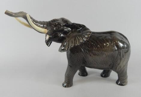 A Beswick model of an elephant