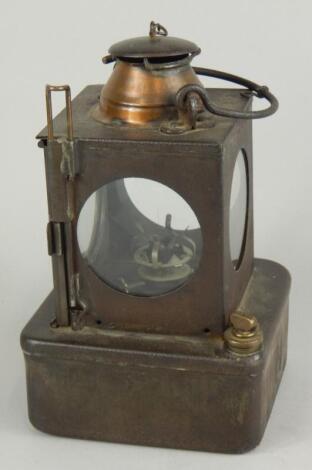 A British Rail Eastern Division paraffin lamp