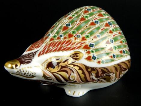 A Royal Crown Derby Ashbourne hedgehog