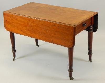 A Victorian mahogany Pembroke table