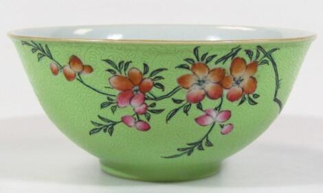 A Chinese porcelain bowl