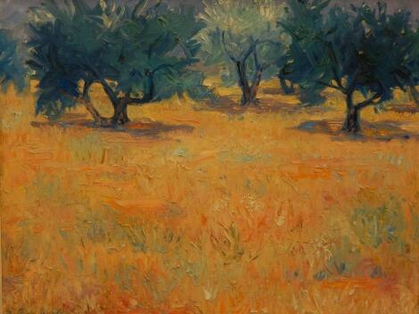 ‡Frederick Gore (1913-2009). Olive Trees