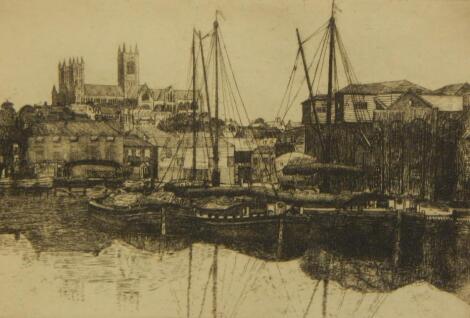 D Deighton (19th/20thC). Brayford Lincoln