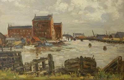 Clive Richard Browne (1901-1991). Alexandra Dock Grimsby