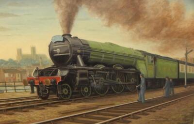 Robin Wheeldon (b.1945). The Flying Scotsman