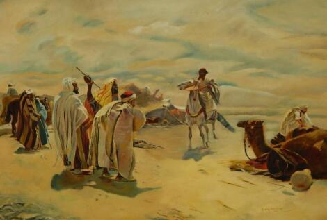 Gwen Overton (19th/20thC). Desert scenes