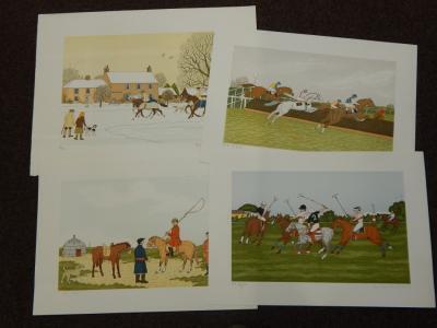 Vincent Haddelsey (1934-2010). Ten artist signed prints