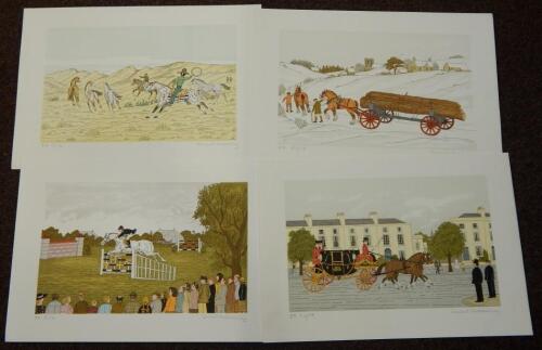 Vincent Haddelsey (1934-2010). Ten artist signed prints