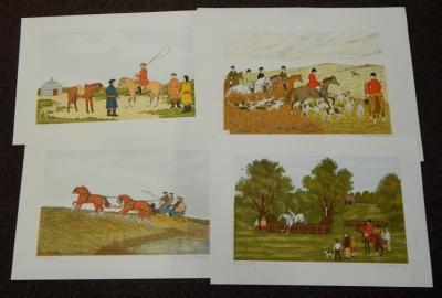 Vincent Haddelsey (1934-2010). Ten artist signed prints