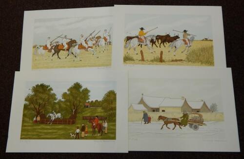 Vincent Haddelsey (1934-2010). Ten artist signed prints