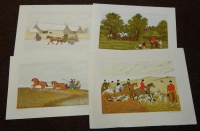 Vincent Haddelsey (1934-2010). Ten artist signed prints