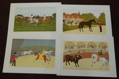 Vincent Haddelsey (1934-2010). Ten artist signed prints