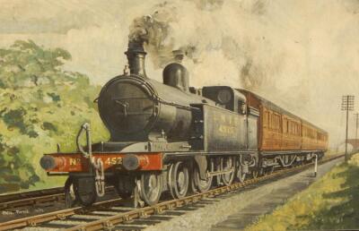 Paul Twine (1930-2000). LNER 4525 steam locomotive