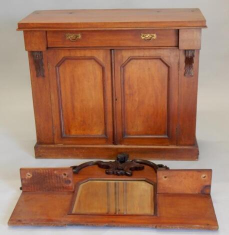 A Victorian mahogany chiffonier