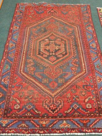 A Hamedan rug