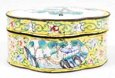 A late 19thC cloisonne box - 5