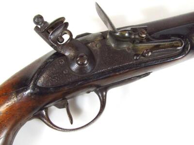 A 19thC flintlock pistol - 2