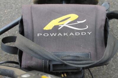 A Powakaddy electric three wheeled golf trolley - 2