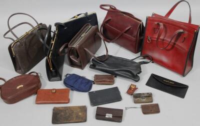 Various mid-20thC ladies evening handbags