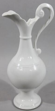 An early 20thC French Limoges ewer