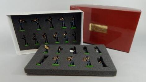 A W. Britains Band of the Royal Airforce limited edition guardsman set